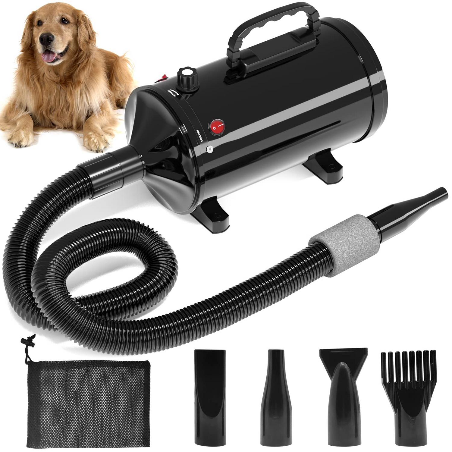 IKARE 4.8HP/3600W High Velocity Pet Hair Dryer